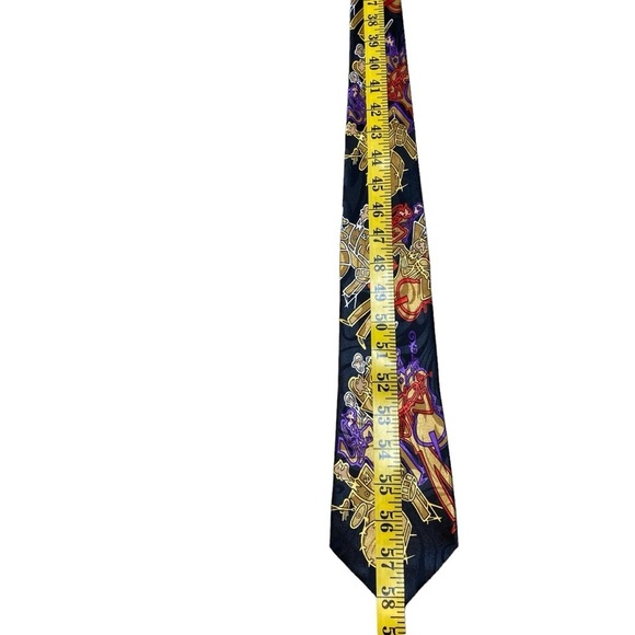 Vintage Enigma Swanky Jazz Band‎ Musical Instruments Players Necktie Men's Tie - Picture 9 of 9